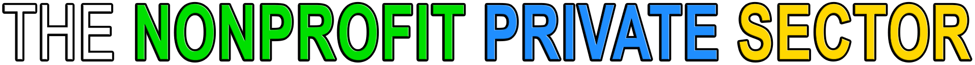 THE NONPROFIT PRIVATE SECTOR